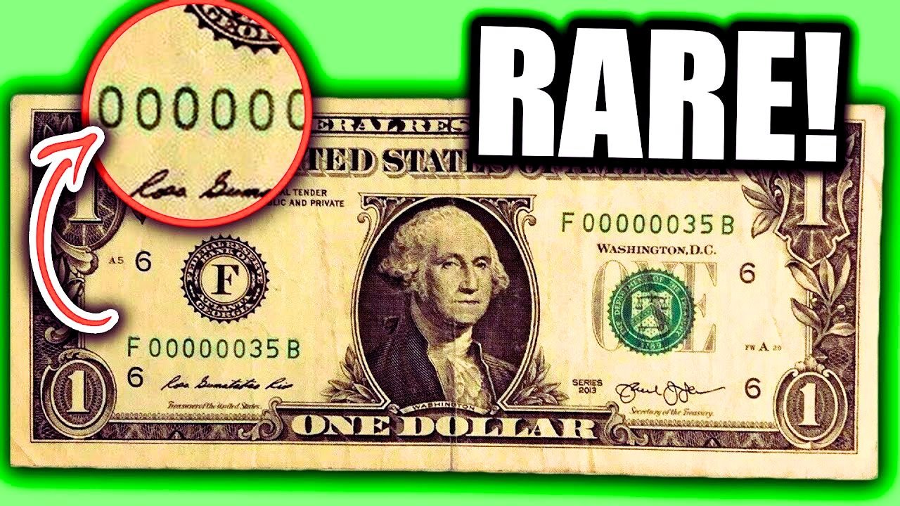 This 2017 $1 Bill Could Fetch $60,000